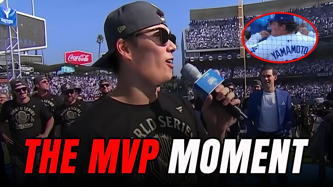 Yoshinobu Yamamoto - Losing Is Not An Option | Dodgers World Series MVP Speech