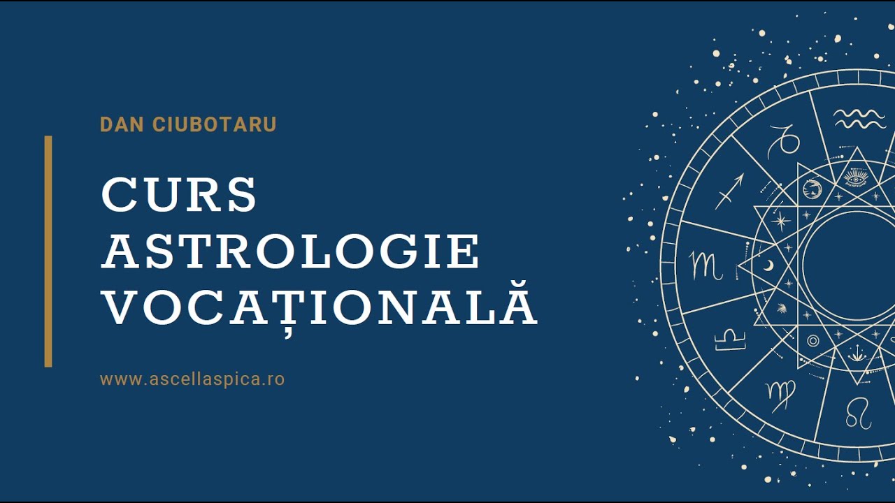 Curs astrologie vocațională -  Mijlocul Cerului
