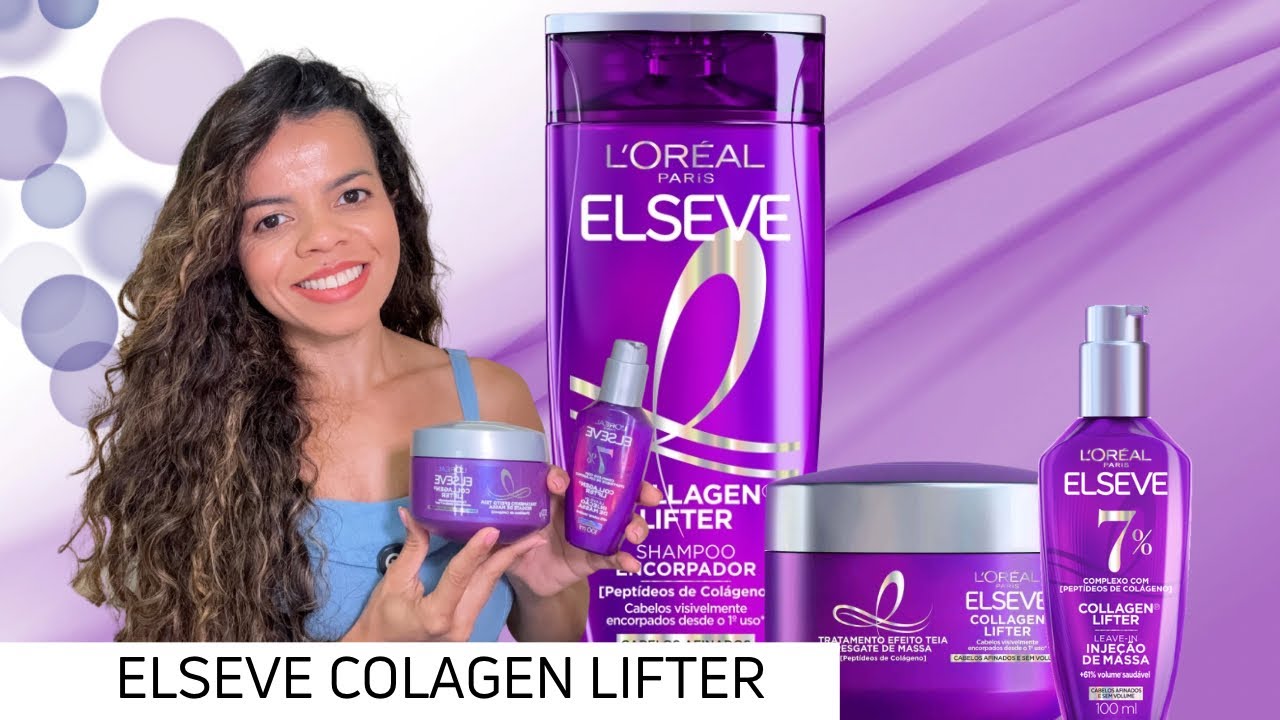 LANÇAMENTO ELSEVE COLAGEN LIFTER