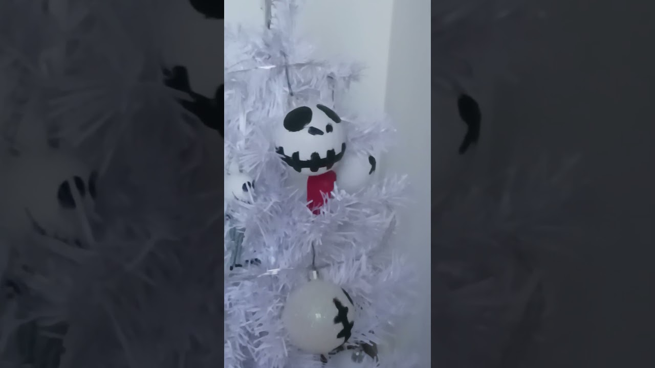 The Nightmare Before Christmas Christmas tree Thursday 15  January 2026