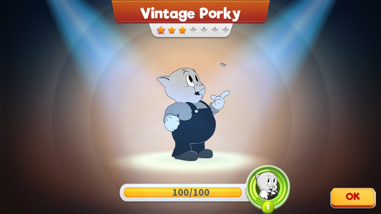 Vintage Porky: UNLOCK! Vintage Garage, Act 1 & Daily Ch 1, Act 6 | Looney Tunes: World of Mayhem