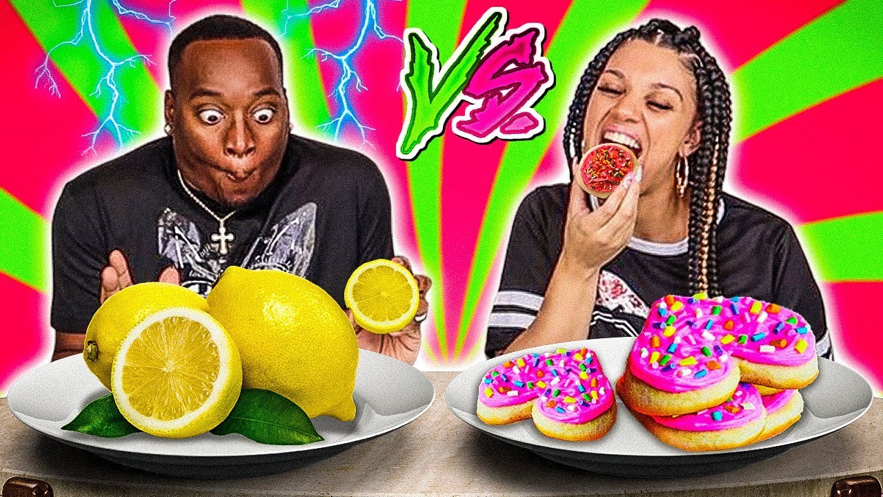 SOUR VS SWEET CHALLENGE!