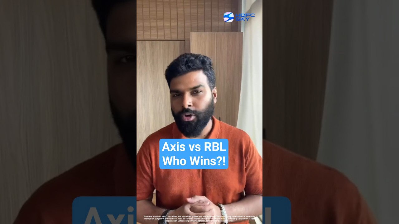 Axis Bank против RBL Bank: какие акции сейчас выглядят лучше? Targets Inside | HDFC SKY