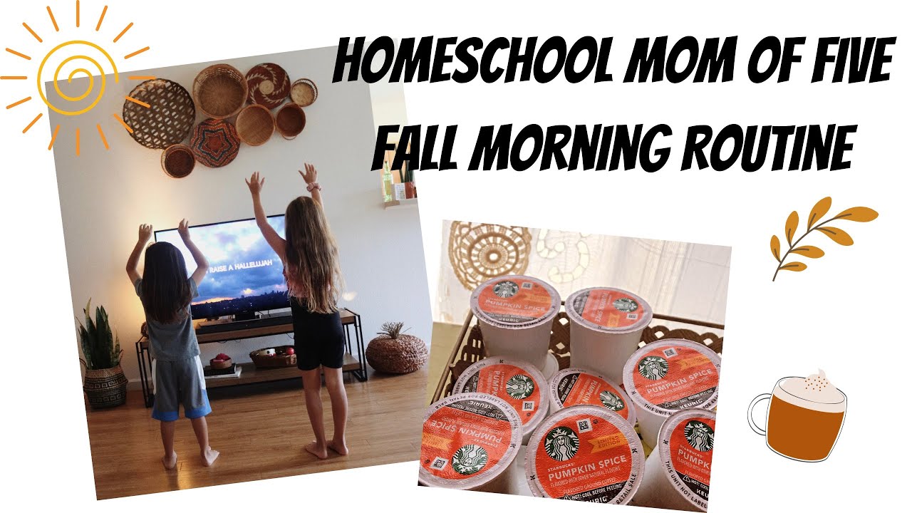 Homeschool Mom Morning Routine I Morning Basket and Activities