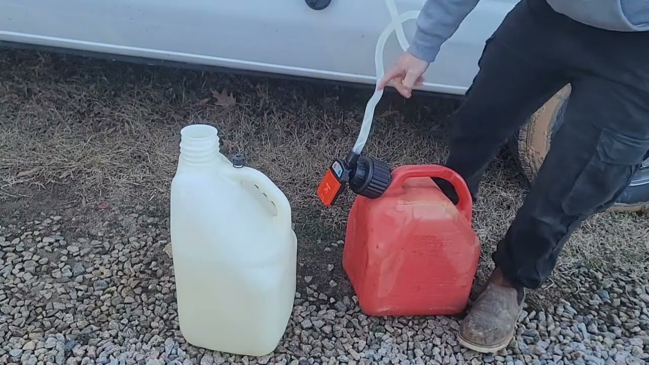 New Gadget! Check it out. NO more spilling gas! #gadget #gas #racing