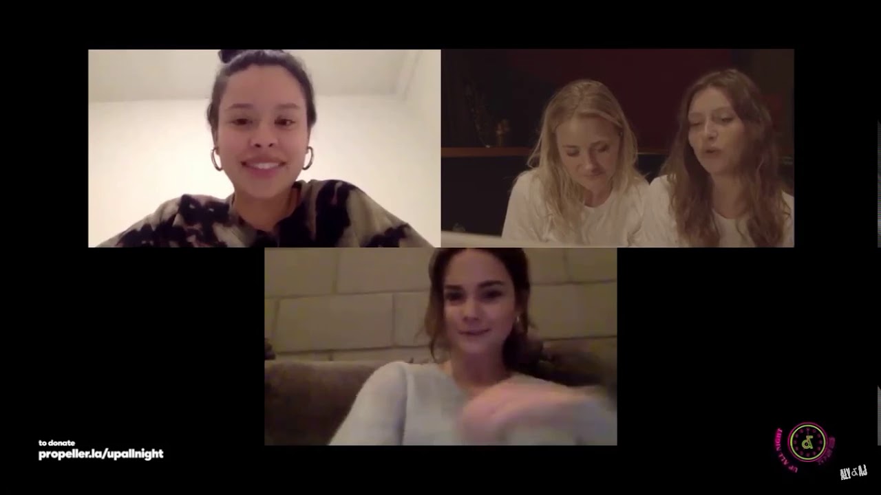 Maia Mitchell and Cierra Ramirez - Up All Night w/ Aly & AJ Interview
