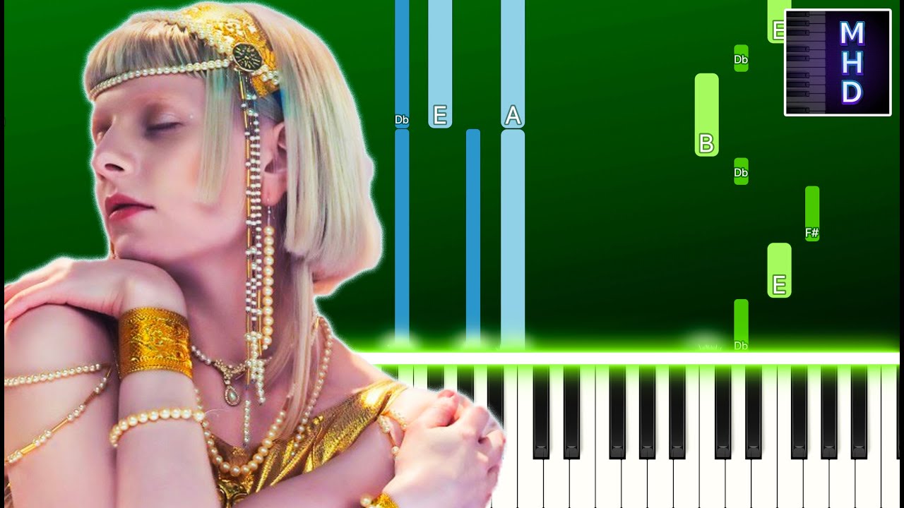AURORA - Exist For Love (Piano Tutorial Easy)