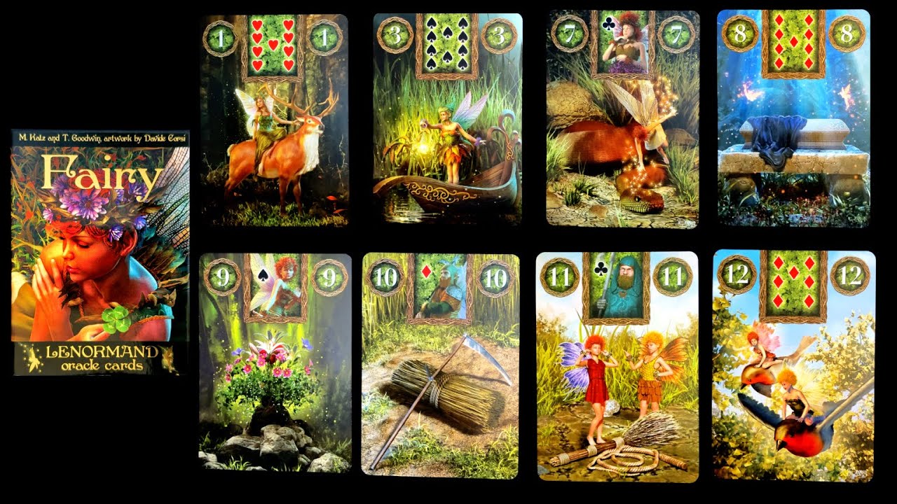 Fairy Lenormand Oracle Cards Walk Thru