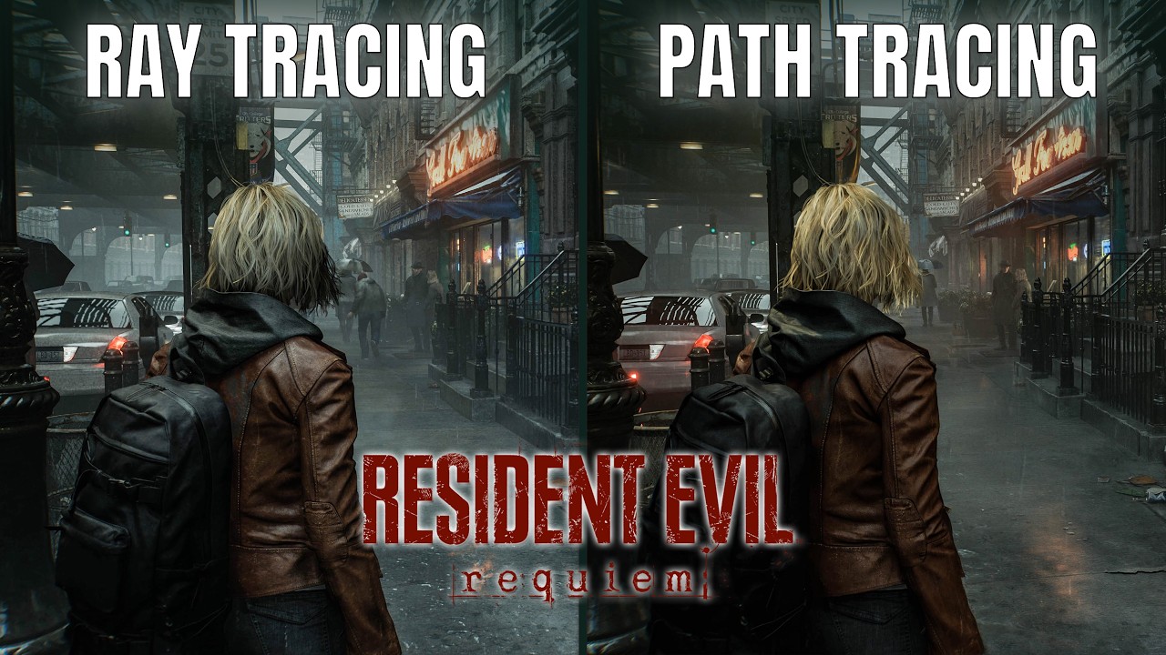 Resident Evil Requiem | Ray Tracing vs Path Tracing | PC Graphics Comparison