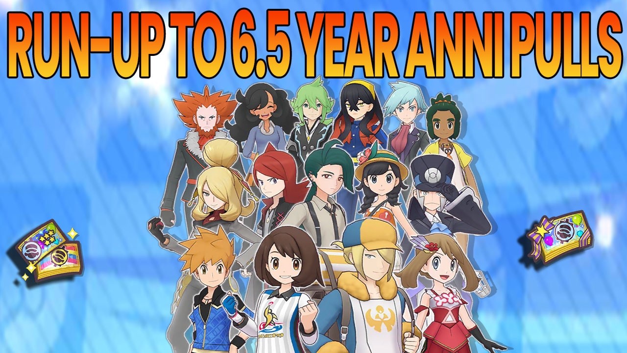 В преддверии розыгрыша билетов в честь 6,5-летия Pok&eacute;mon Masters EX
