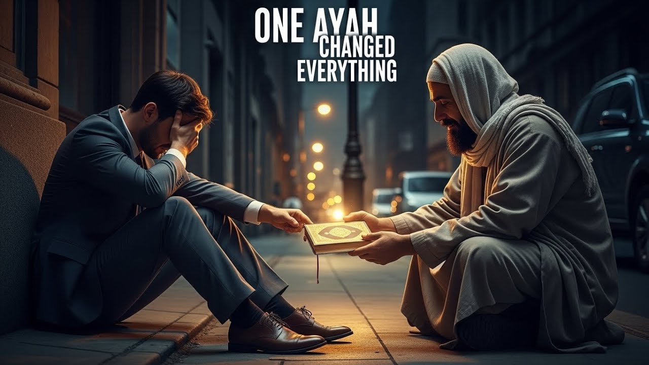 Бизнесмен, потерявший всё. Пока бездомный мусульманин не научил его аяту, который восстановил всё.