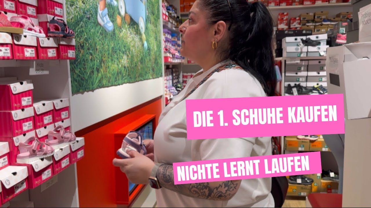 Die 1. Schuhe Kaufen | Lauflernschuhe | Nichte lernt Laufen  | Mama Vlog | Schuhe kaufen