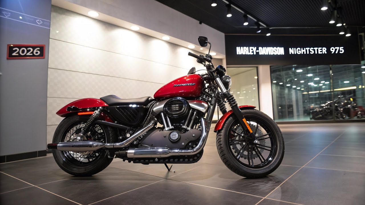 Представлен новый Harley-Davidson Nightster 975 2026 года! Темная сила в новом измерении! 🔥🖤 | По...