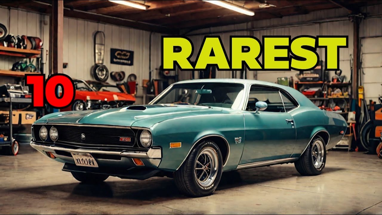 10 Rarest Muscle Cars of the 1970s All Time!