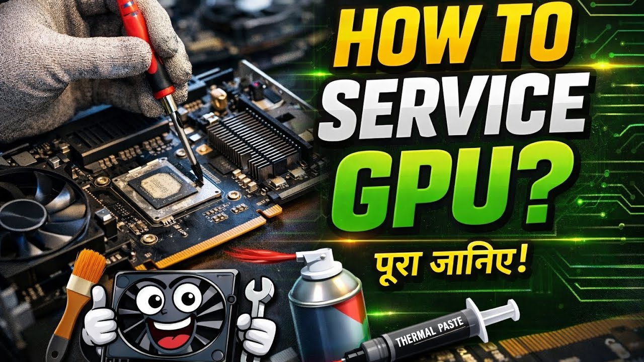 Fix GPU Overheating! Full GPU Servicing Tutorial