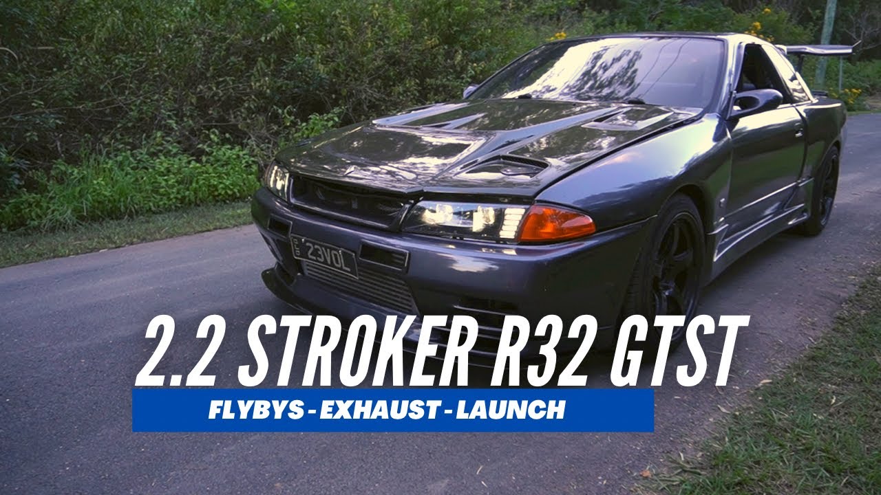Insane RB22det R32 Skyline Exhaust Sound and Flybys!