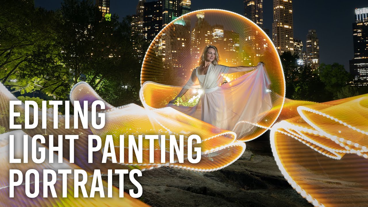 Editing Light Painting Portraits in Lightroom