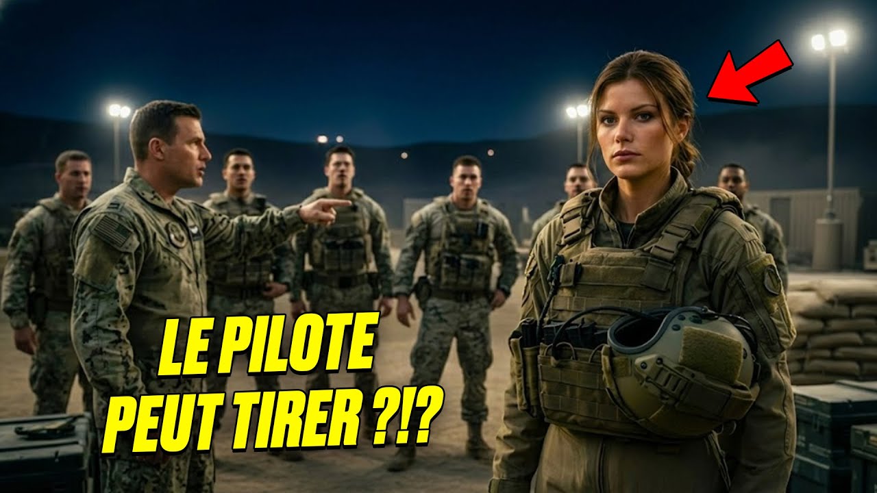« Qui peut tirer ? » demanda le commandant SEAL — la pilote d’A-10 silencieuse se leva