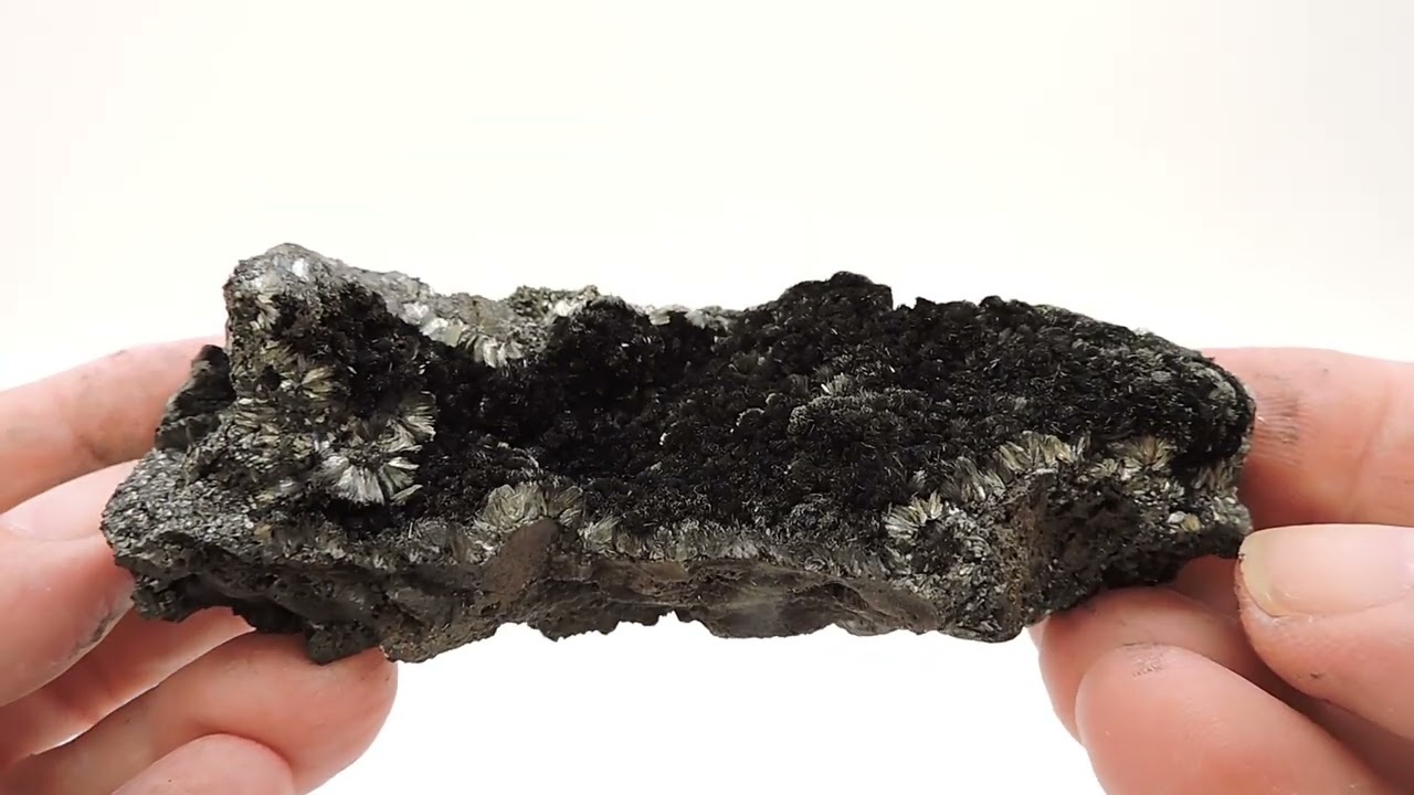Pyrolusite from Morocco -  cabinet size
