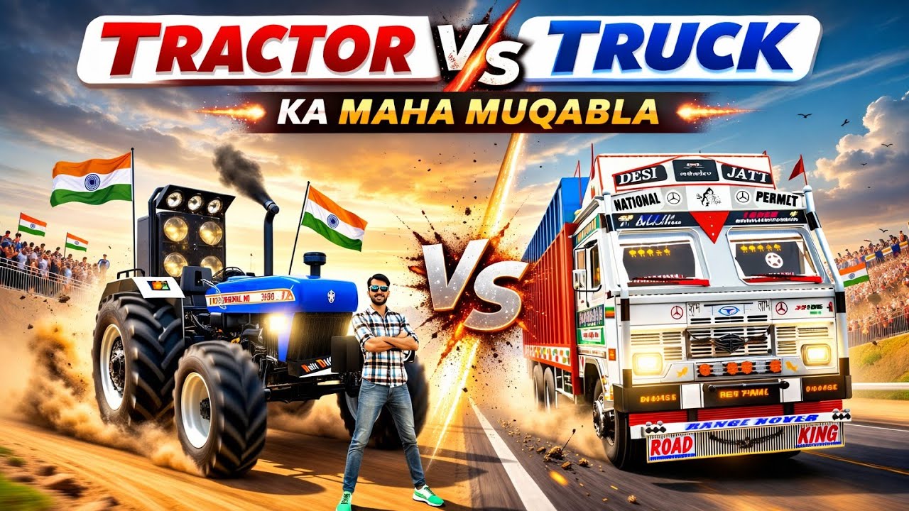 ये क्या हो गया हमारे साथ 🤯|| आज तक का सब से खतरनाक 🚜 TOCHAN मुकाबला 🥵|| [@TRACTORTOCHANUK-17 ]