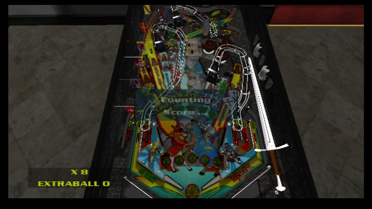 Dream Pinball 3D (Wii Version) - Knight Tournament Table Longplay
