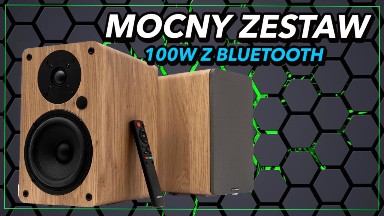 Mocny zestaw stereo 100W - Vulkkano A5 ARC (zbliżone do Manta LAUDNBERG S1)