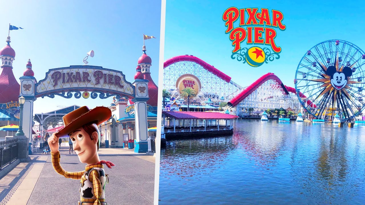 VLOG. BIENVENUE À PIXAR PIER 🎡