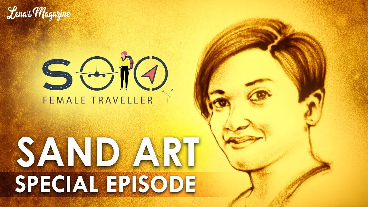Sand Art | Special Episode | Udayan Edapal | Lena's  Magazine