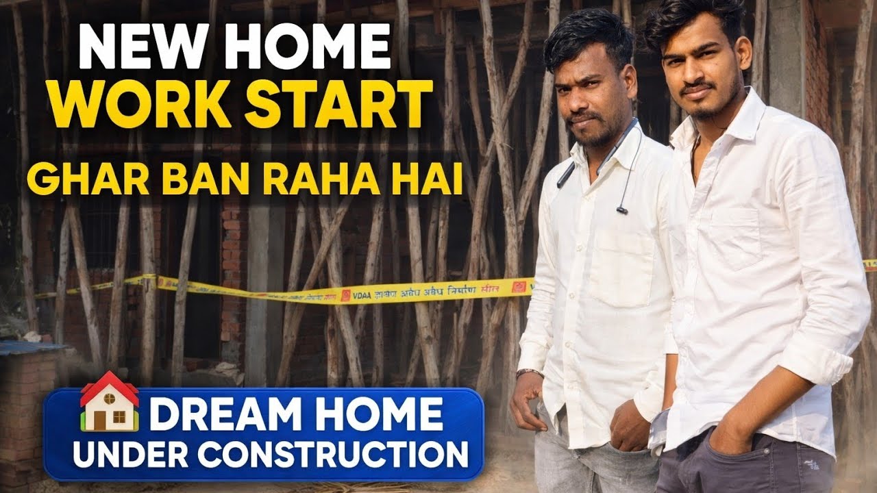New Home work start......Mera nahi hai padosi ka hai 