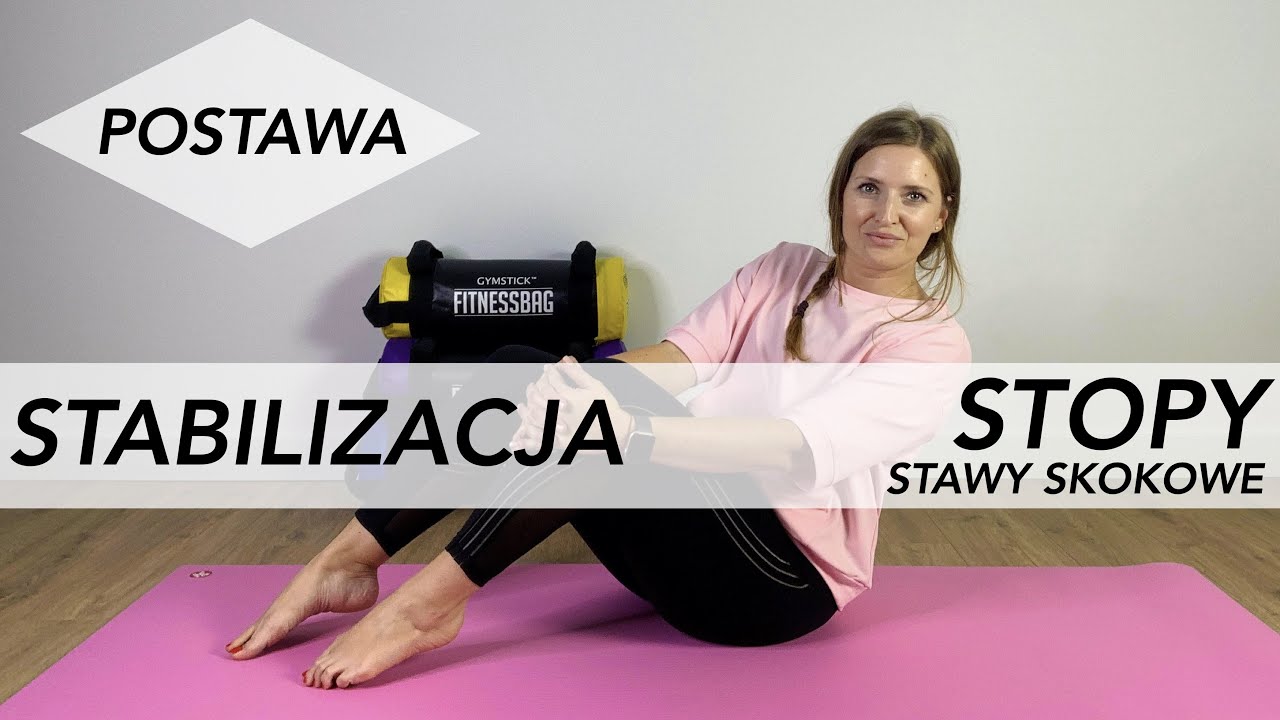 STOPY I STAWY SKOKOWE - STABILIZACJA- ćwiczenia rehabilitacyjne - stopy płaskostopie haluks Achilles