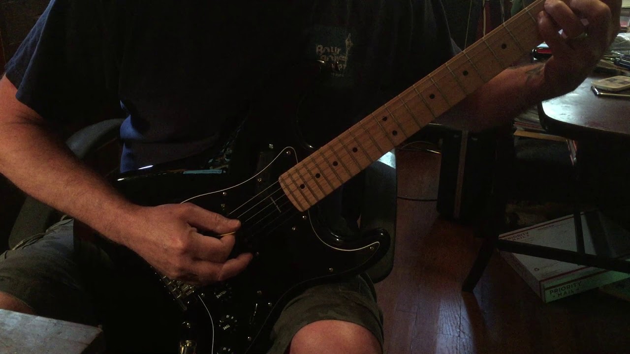 Hello Hooray guitar cover (in the style of Alice Cooper)