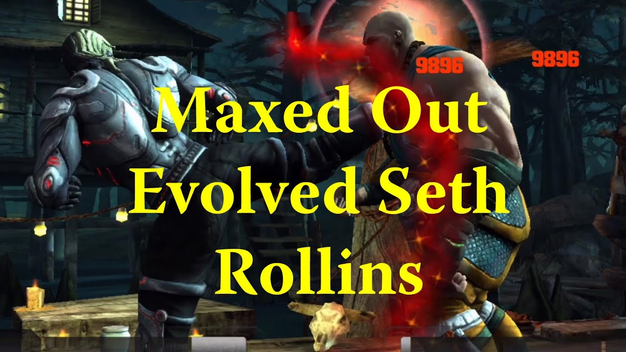 WWE Immortals - Maxed Out Evolved Seth Rollins Gameplay