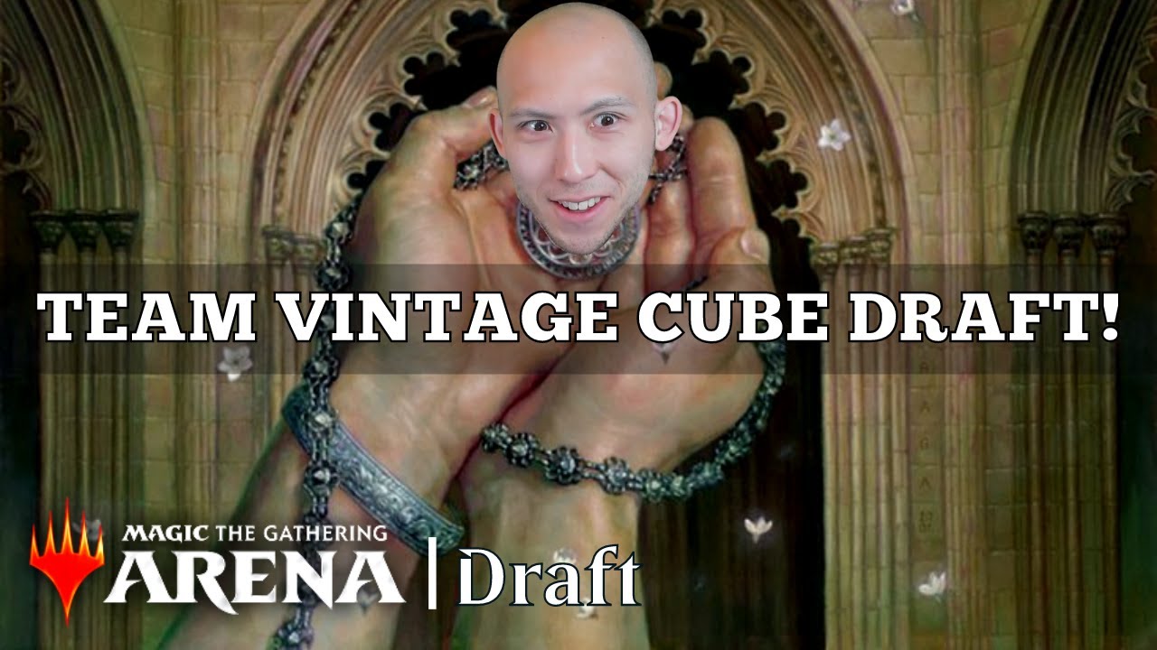 TEAM VINTAGE CUBE DRAFT! | Vintage Cube Team Draft | MTGO