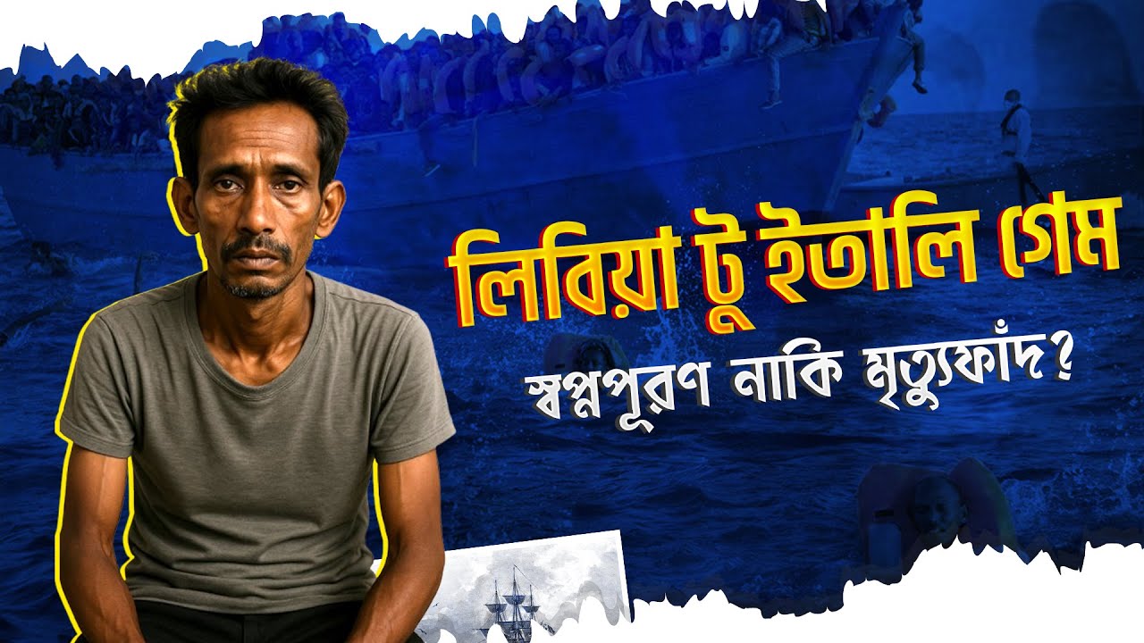 লিবিয়া টু ইতালি রুট: কী ঘটে মাঝপথে? II Libya to Italy Game