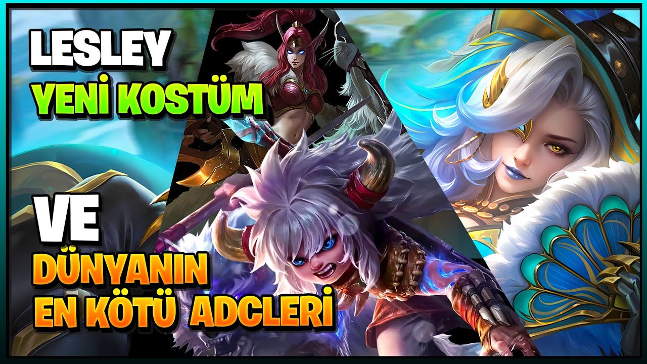 YENİ KOSTÜMLÜ LESLEY VS TURŞU ADCLER - Mobile Legends