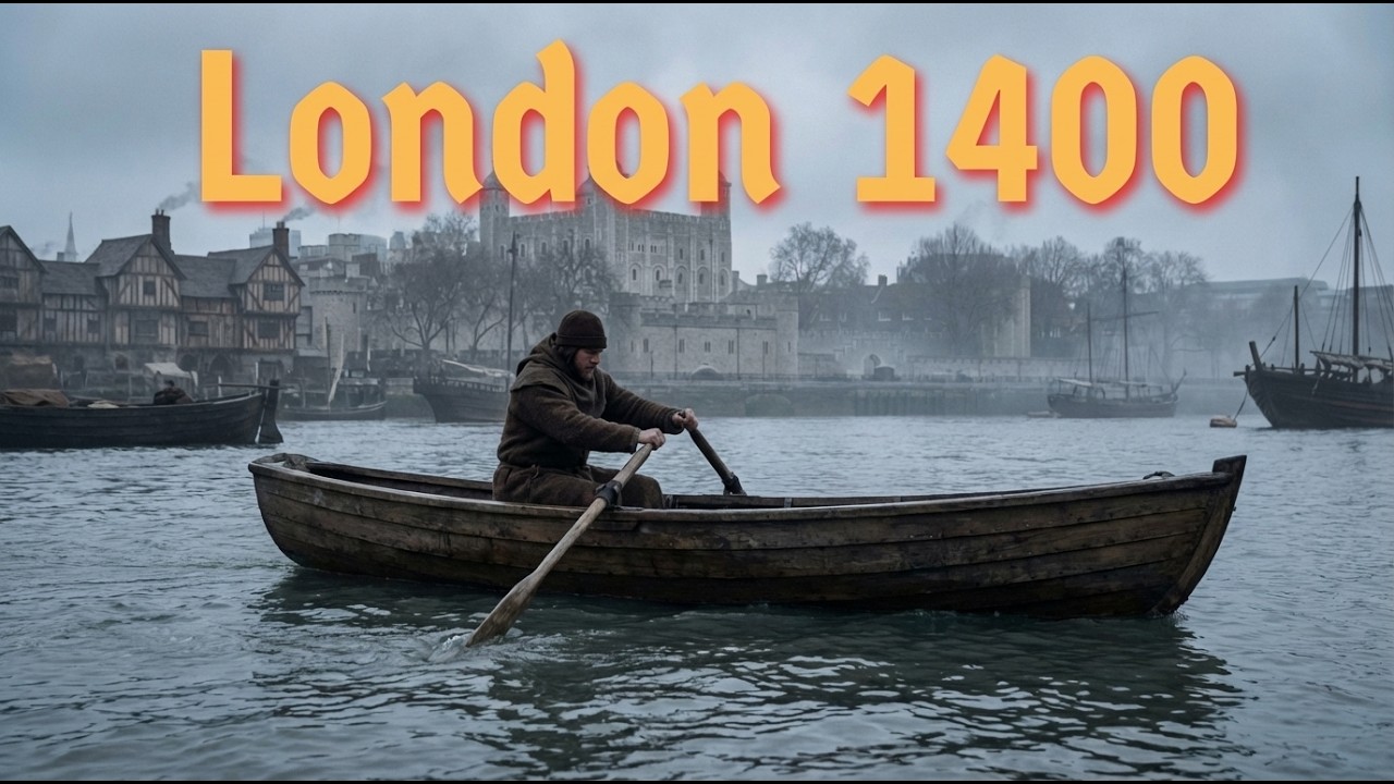 What London Looked Like in 1400 | AI Reconstruction of London&rsquo;s History (Documentary)