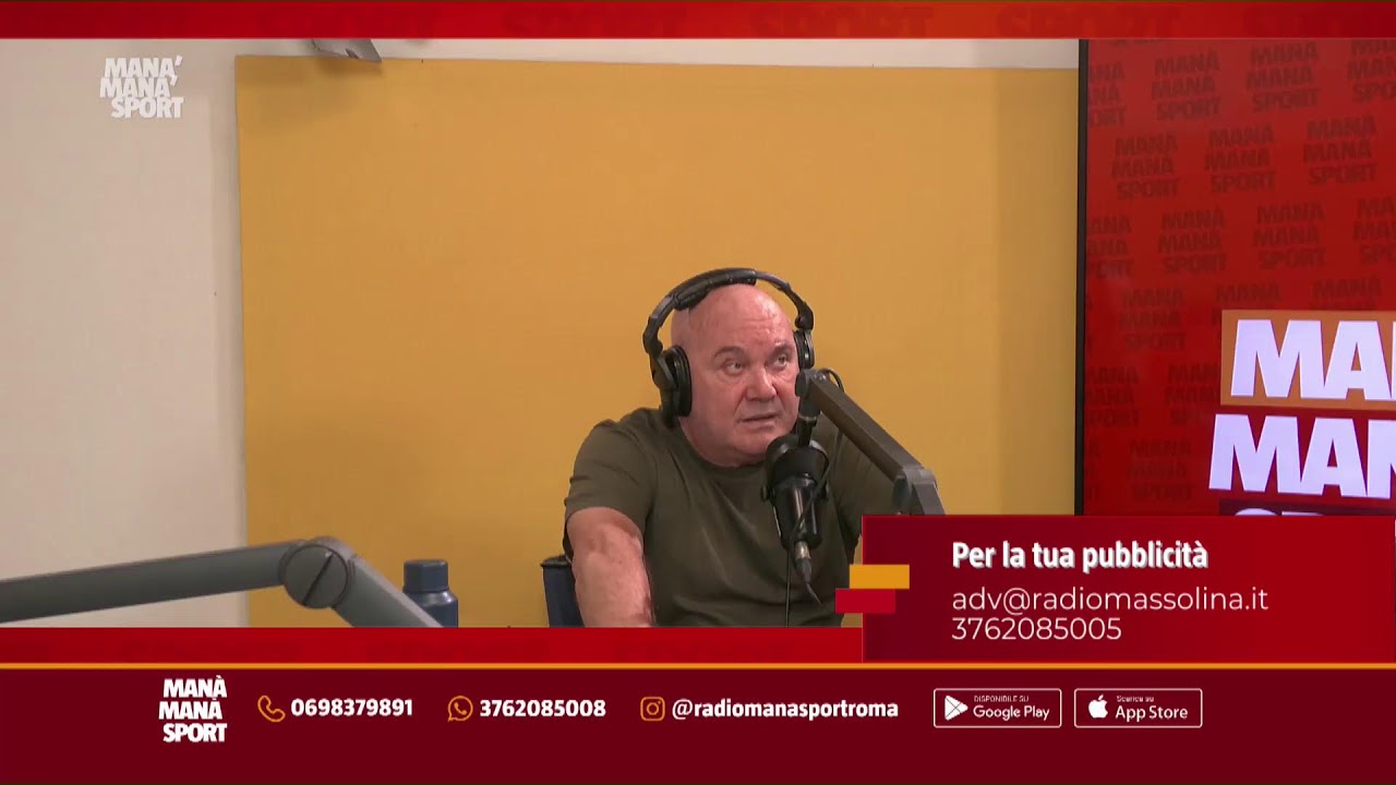 Senti la ROMA insieme a noi!  - Radio Man&agrave; Man&agrave; Sport Roma
