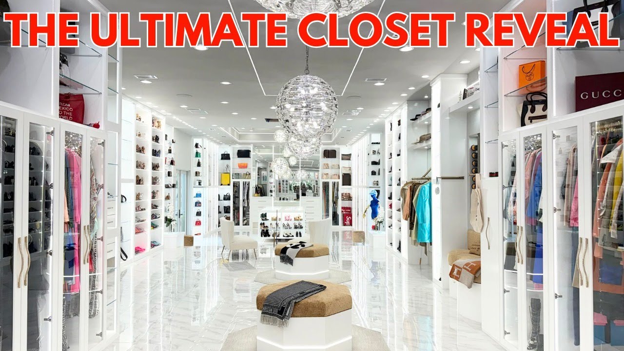 THE ULTIMATE CLOSET REVEAL