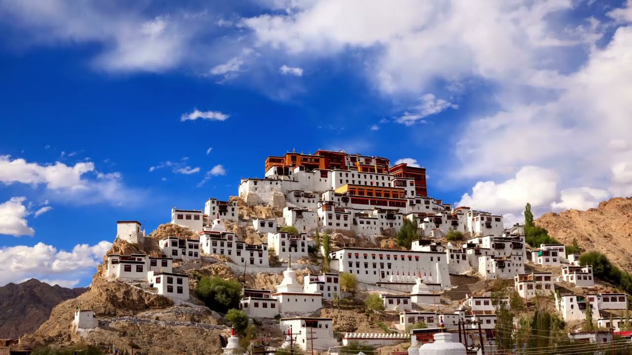 Thiksey Monastery in Leh Ladakh