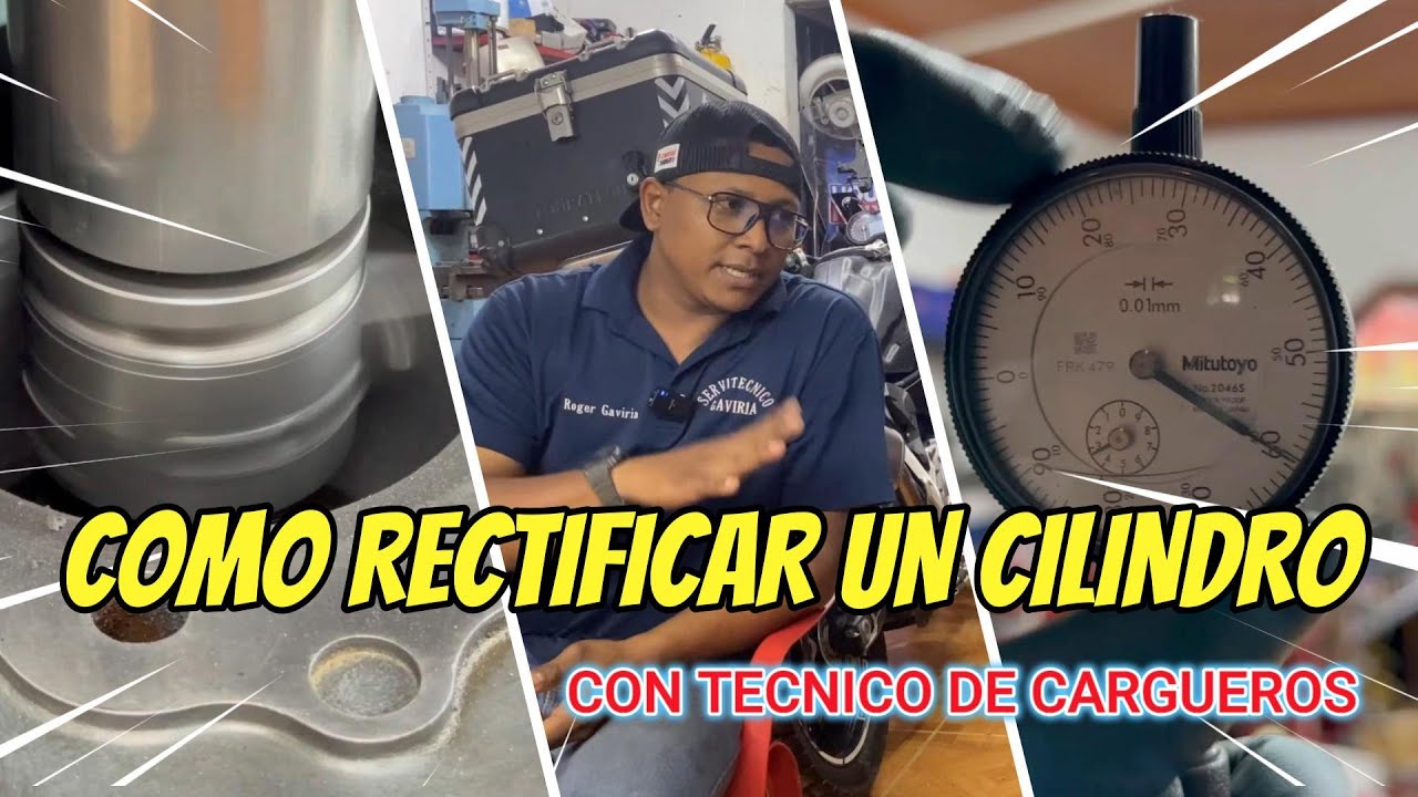 &iquest;C&Oacute;MO rectificar un cilindro correctamente?