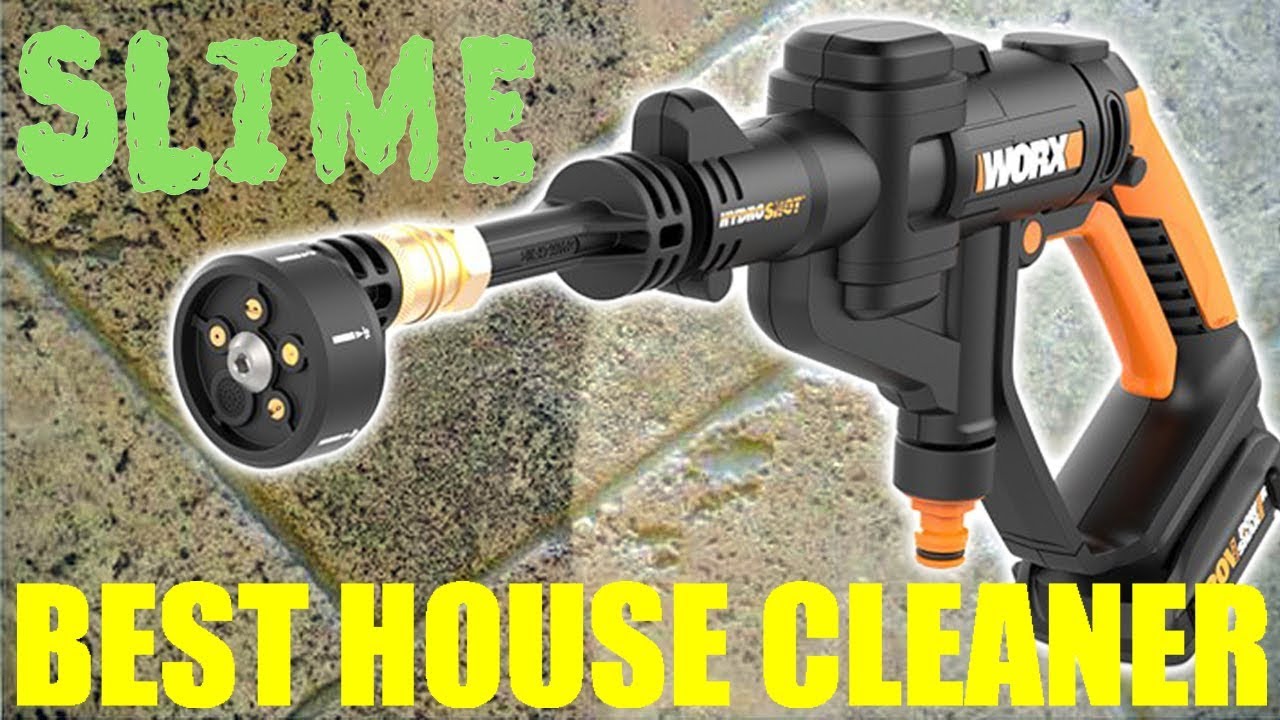 BEST HOUSE CLEANER - WORX CORDLESS HYDROSHOT - Tile Grout Windows Shower Kitchen Bathroom - REVIEW