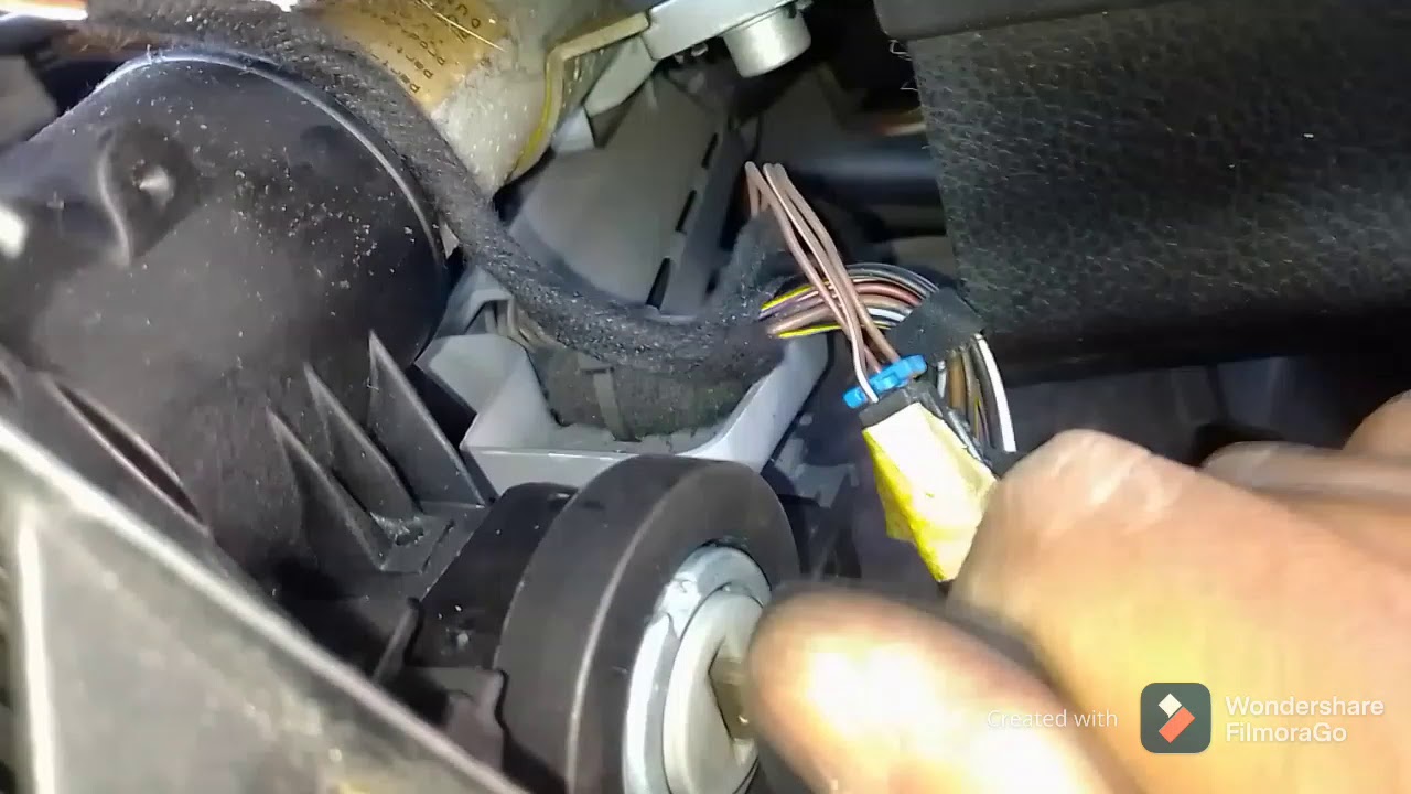 como cambiar cilindro de  llave de Astra 2.0 2003