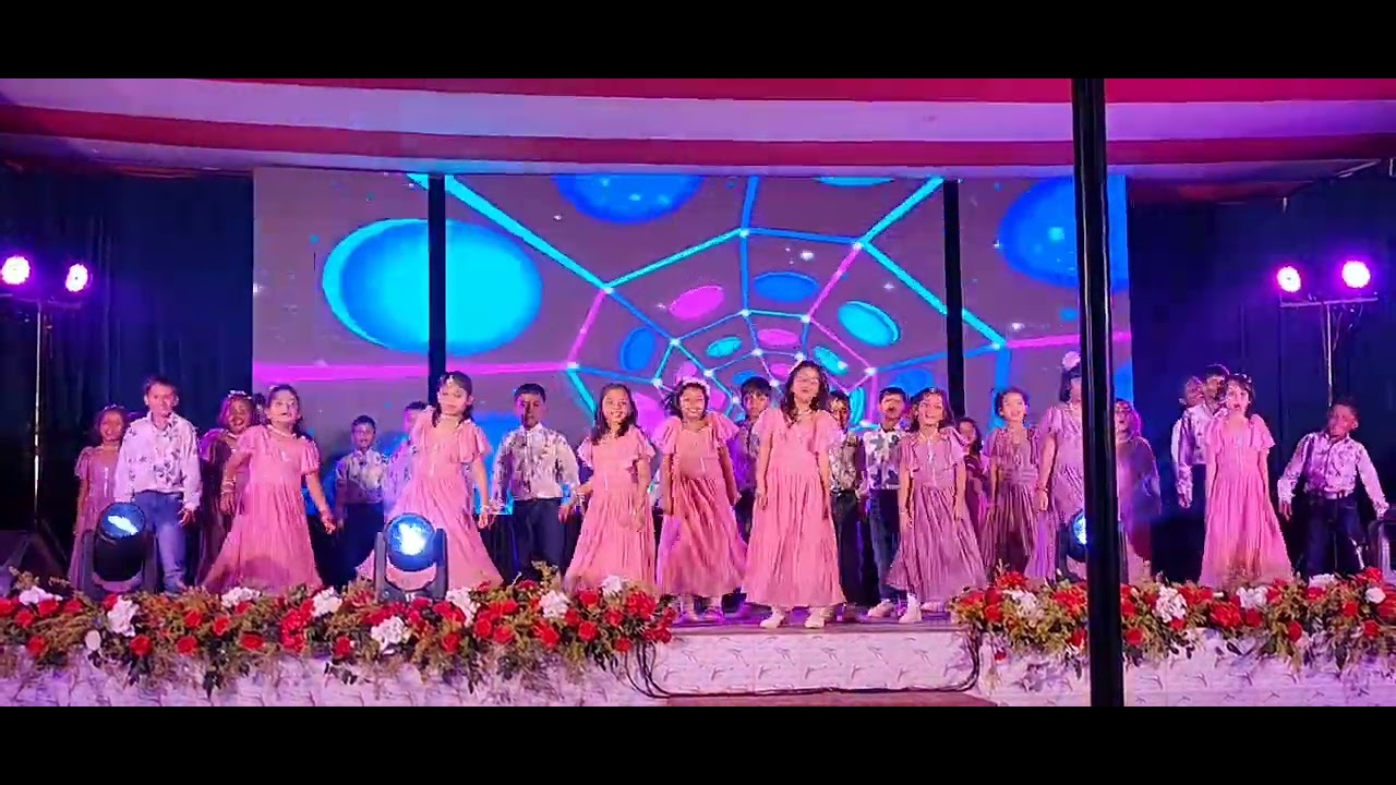 Bal Sainik Public School Annual Function - Dance performance by Class - I students