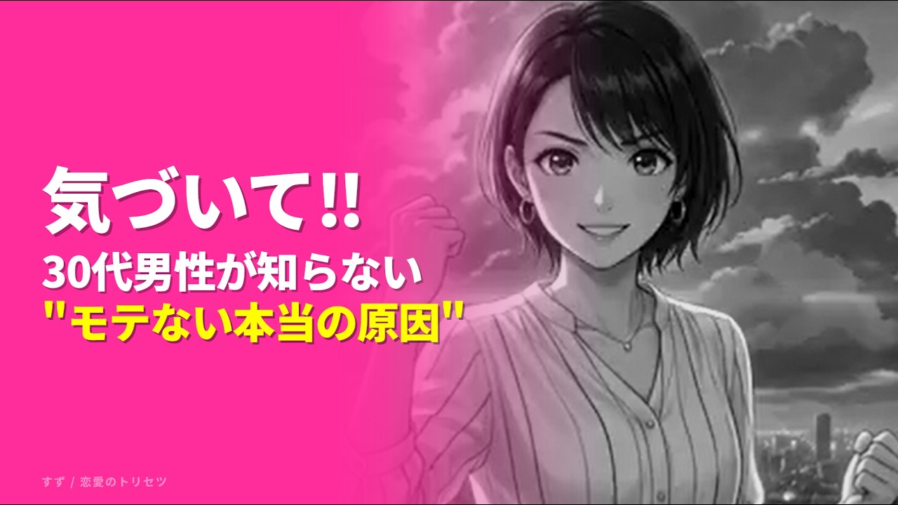 30代男性が知らない