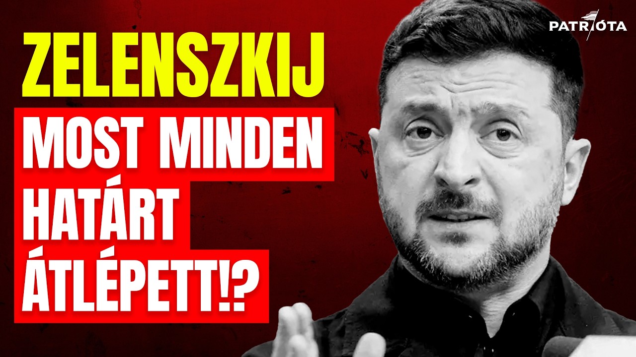 Zelenszkij megőr&uuml;lt? Ez&eacute;rt fenyegette meg HAL&Aacute;LOSAN Orb&aacute;nt? / ELEMZ&Eacute;S