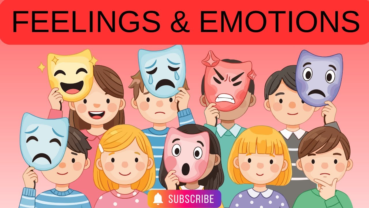 Feelings and Emotions for Kids 😊😢😡 | Learn Emotions | Kids Learning Video