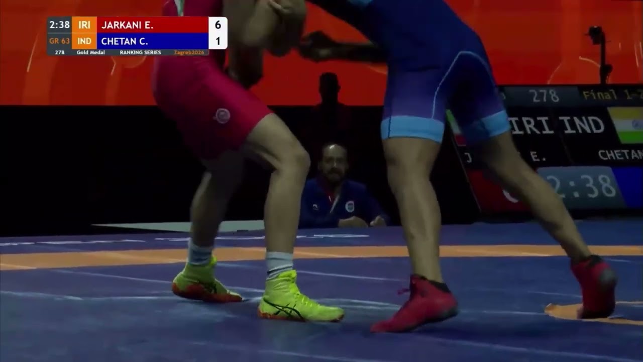 Zagreb Open 2026 Gold Medal 63kg #боротьба #wrestling 