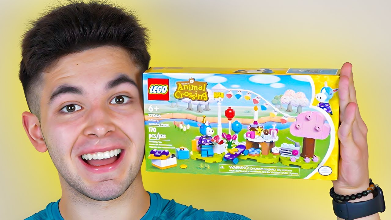 Animal Crossing LEGO Build - Julian's Birthday Party!
