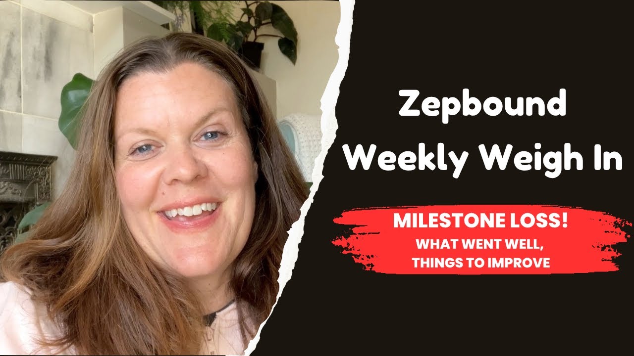 Zepbound 5MG ~ Week 2 Weigh In: A Milestone Loss!
