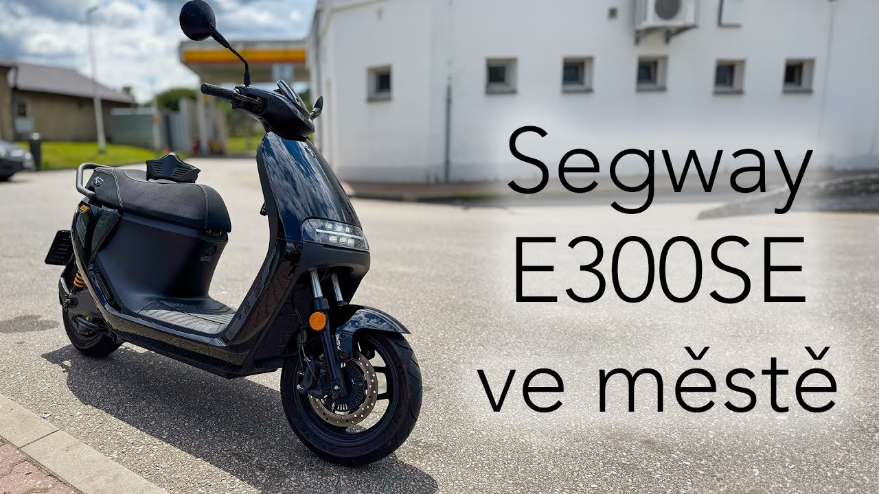 Segway E300SE - ve městě je to až zbytečně šílený 😅.